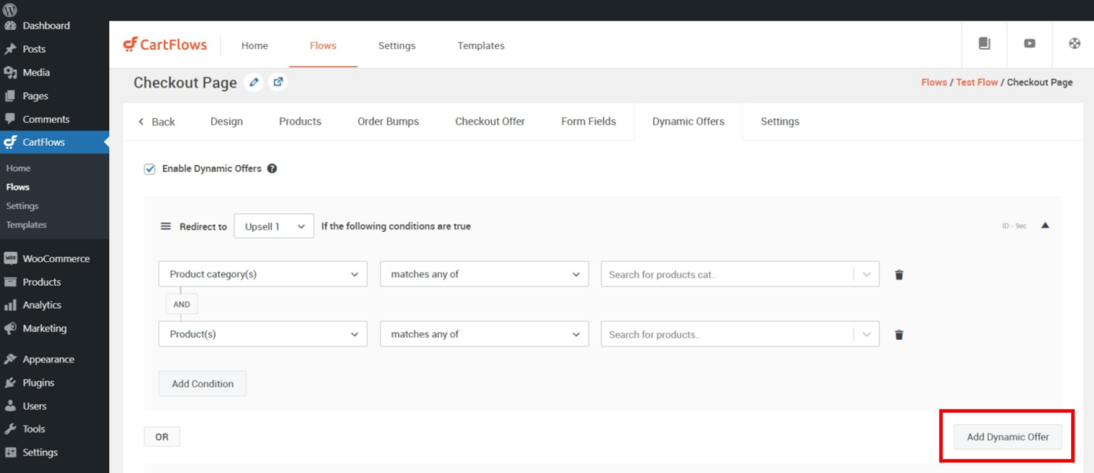 Dynamic Offers for Order Bumps in Cart Flows
