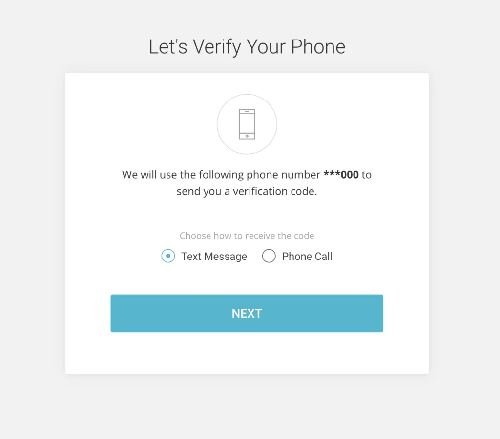 Verify Your Phone