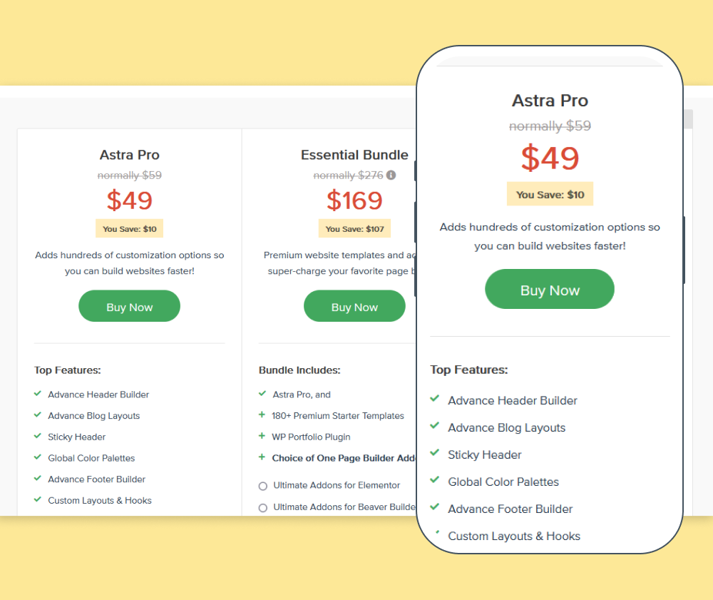Création de tables avec le bloc conteneur de spectres 2