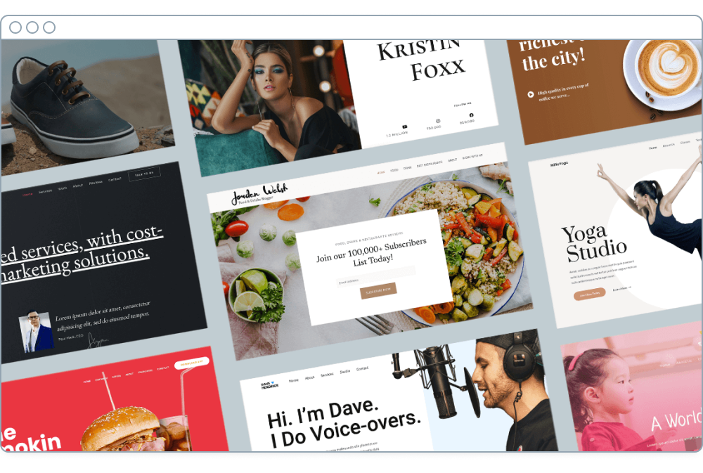Modèles de démarrage avec spectres