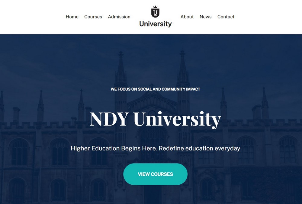 neve wordpress theme