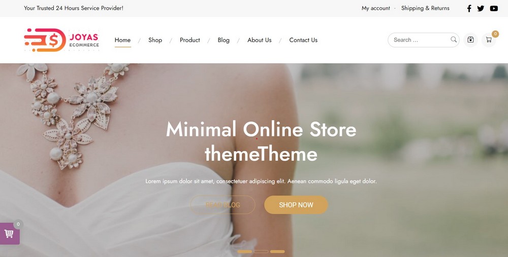 joyas wordpress jewelry theme