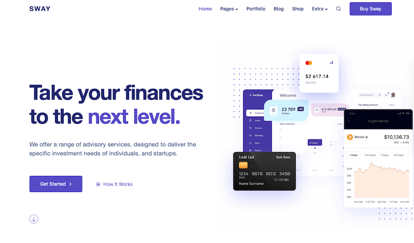 Thème WordPress Sway
