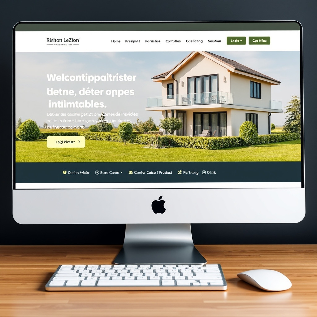 agence web immobilier israel israel  Rishon LeZion –